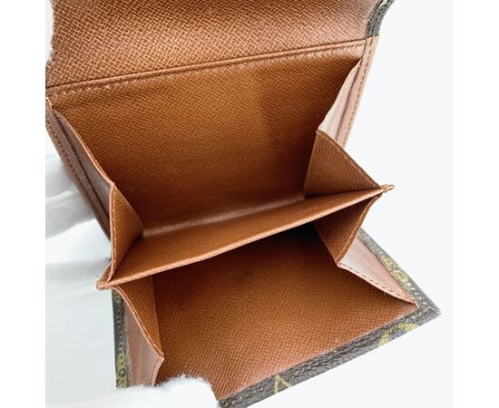 LOUIS VUITTON Portafoglio Vintage in Tela Col. Marrone S