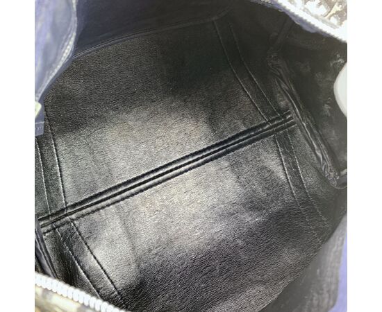 DIOR Borsa a Mano Vintage in Tela Col. Blu Diorissimo M