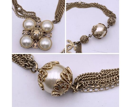 CHANEL Collana in Metallo Col. Oro CHANEL