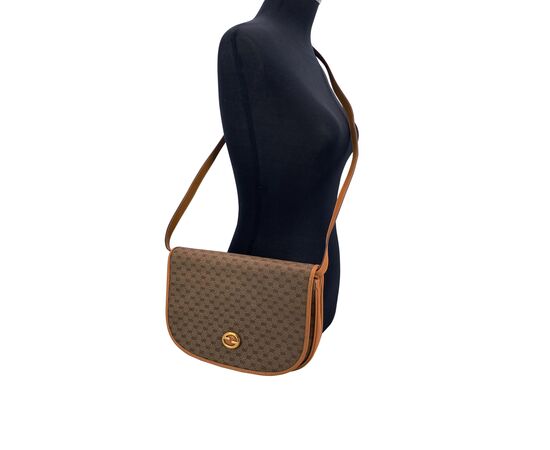 GUCCI Borsa a Tracolla Vintage in Tela Col. Beige Ophidia M