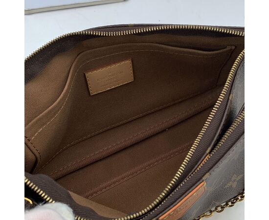 LOUIS VUITTON Borsa a Tracolla in Tela Col. Marrone Multi Pochette Accessoires S
