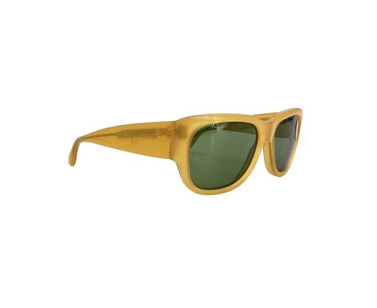 DONNA KARAN Occhiali da Sole Vintage in Acetato Col. Giallo