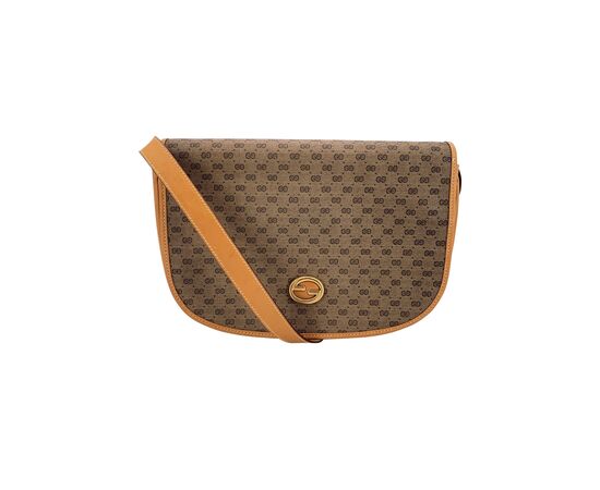 GUCCI Borsa a Tracolla Vintage in Tela Col. Beige Ophidia M