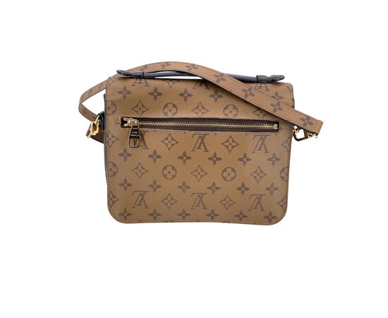 LOUIS VUITTON Borsa a Tracolla in Tela Col. Marrone Metis M