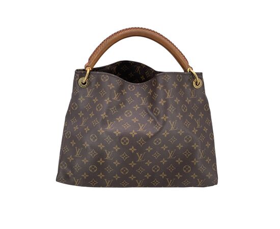 LOUIS VUITTON Borsa Shopper in Tela Col. Marrone Artsy M