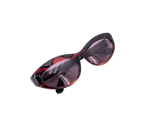Occhiali da Sole Vintage in Acetato Col. Rosso