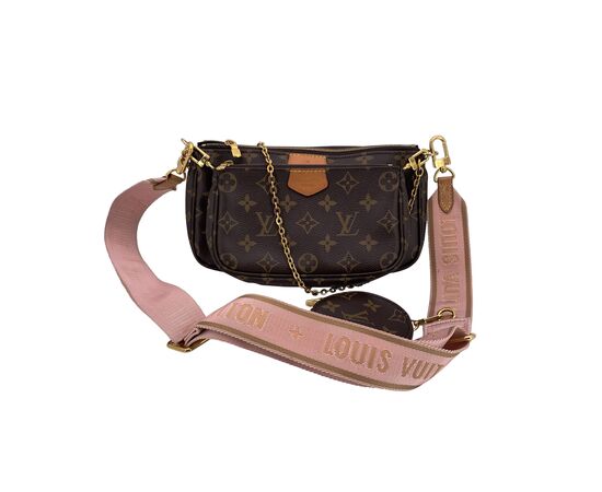 LOUIS VUITTON Borsa a Tracolla in Tela Col. Marrone Multi Pochette Accessoires S