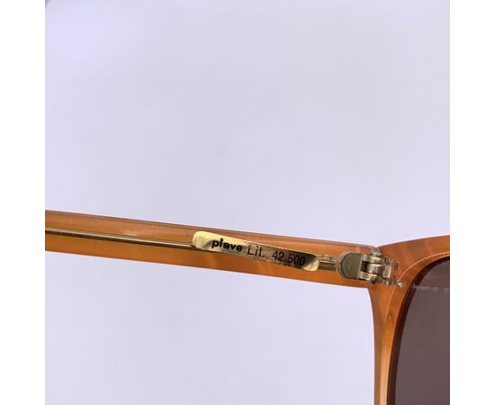 Occhiali da Sole Vintage in Acetato Col. Marrone