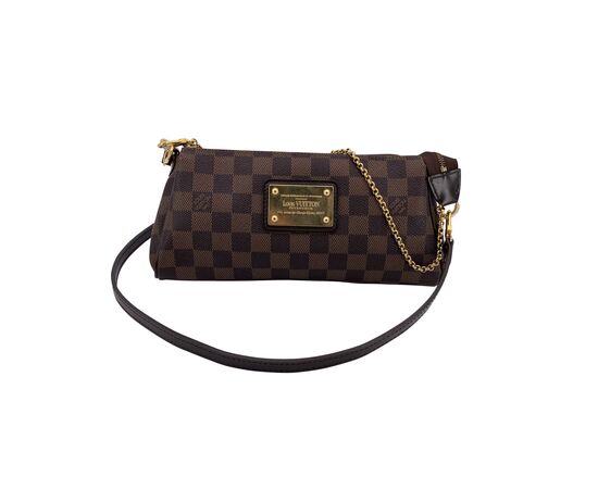 LOUIS VUITTON Borsa a Tracolla in Tela Col. Marrone Eva S