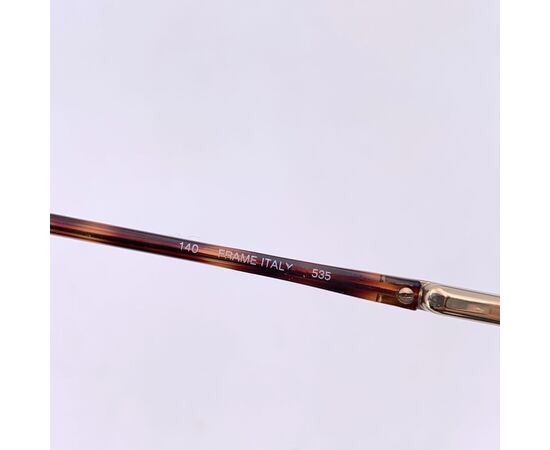 Occhiali da Sole Vintage in Metallo Col. Argento