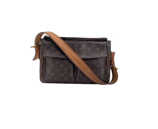 LOUIS VUITTON Borsa a Tracolla in Tela Col. Marrone Viva Cite M