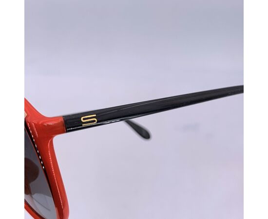 SILHOUETTE Occhiali da Sole Vintage in Acetato Col. Rosso