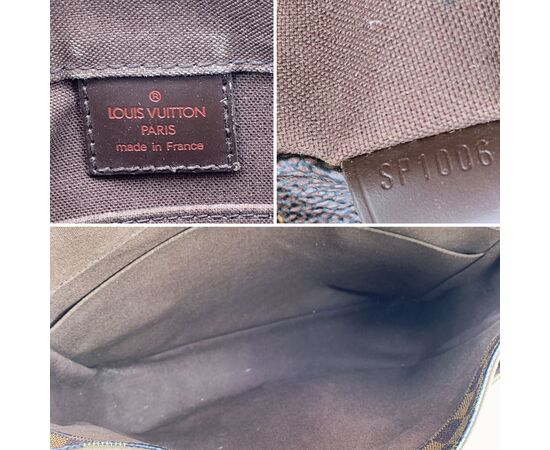 LOUIS VUITTON Borsa a Tracolla in Tela Col. Marrone Bastille L