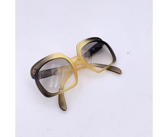 CHRISTIAN DIOR Occhiali da Sole Vintage in Acetato Col. Giallo