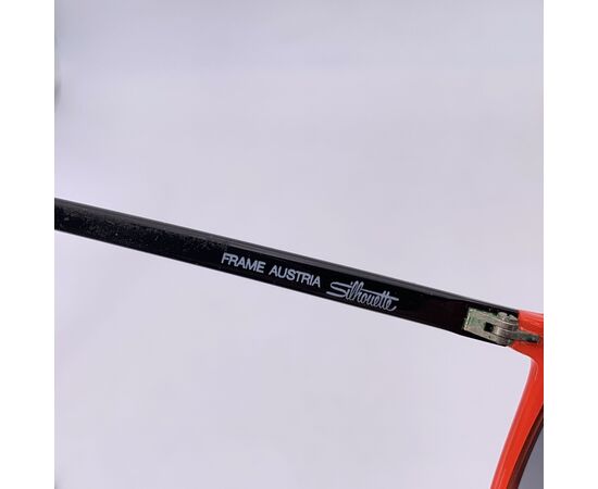 SILHOUETTE Occhiali da Sole Vintage in Acetato Col. Rosso