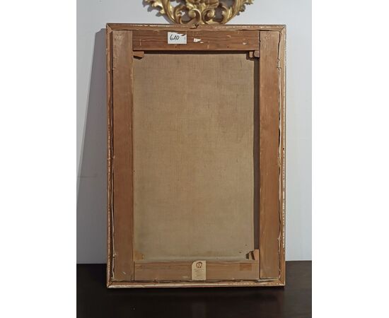 PAINTING WITH A NAPOLITAN VIEW, FIRST HALF OF THE 19TH CENTURY