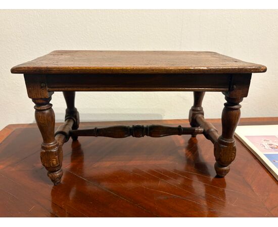 Modellino di tavolo della metà del XVII secolo