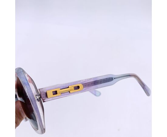 Occhiali da Sole Vintage in Acetato Col. Viola