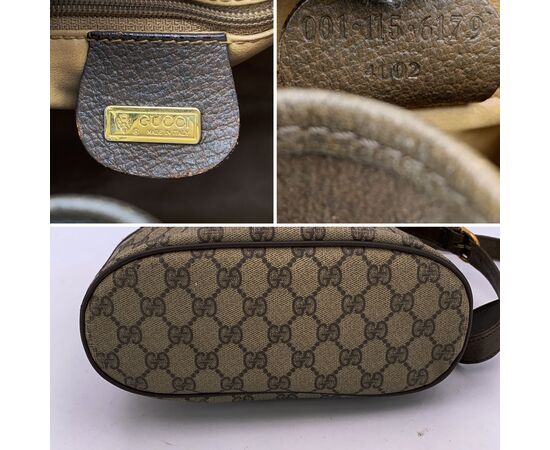 GUCCI Borsa a Tracolla Vintage in Tela Col. Beige Ophidia M