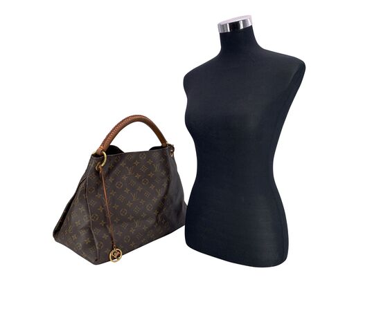 LOUIS VUITTON Borsa Shopper in Tela Col. Marrone Artsy M