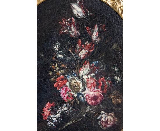 Margherita Caffi (Cremona, 1647 – Milano, 20 settembre 1710) - Coppia di nature morte - olio su tela