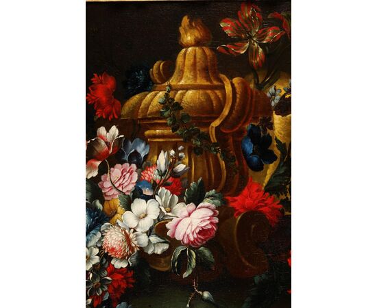 Piedmontese school floral still life