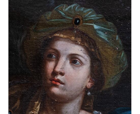 Sibilla - Flaminio Torri (Bologna, 19 maggio 1620 – Modena, 6 agosto 1661) attr. (Prof Milantoni) - XVII secolo - Olio su tela dalla collezione Hope