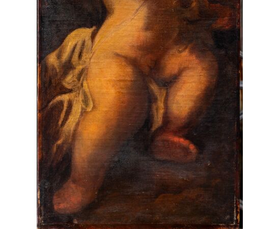 Pair of paintings with putti - Late 17th, early 18th century - oil on canvas