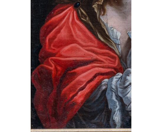 Sibilla - Flaminio Torri (Bologna, 19 maggio 1620 – Modena, 6 agosto 1661) attr. (Prof Milantoni) - XVII secolo - Olio su tela dalla collezione Hope