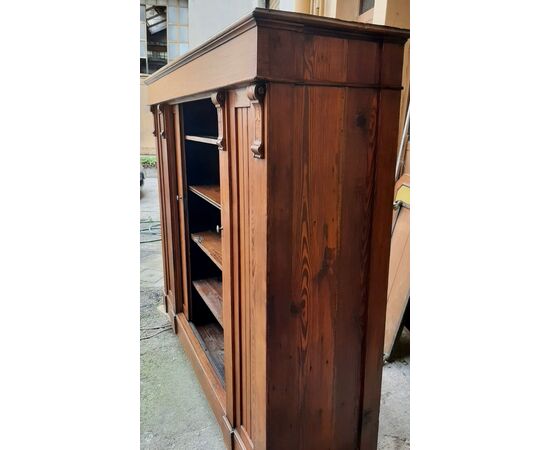Credenza - libreria ad ante scorrevoli