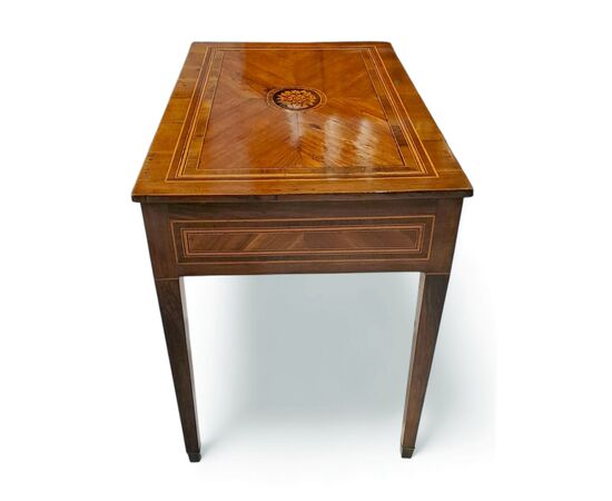 PICCOLO SCRITTOIO LASTRONATO - LOMBARDIA - LUIGI XVI