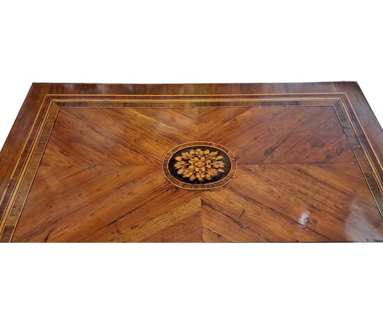 PICCOLO SCRITTOIO LASTRONATO - LOMBARDIA - LUIGI XVI