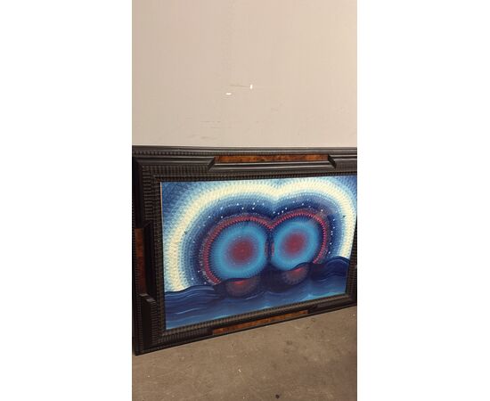 20th-century modern art watercolor painting, 99x70cm