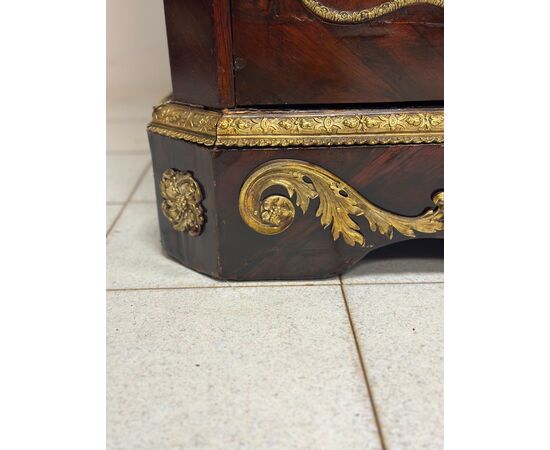 Vetrina cristalliera Napeleone III. Parigi XIX secolo