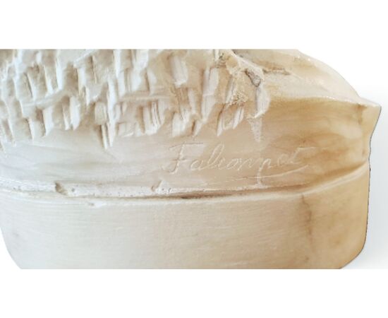 SCULTURA IN ALABASTRO - "VENERE AL BAGNO"- XIX SEC