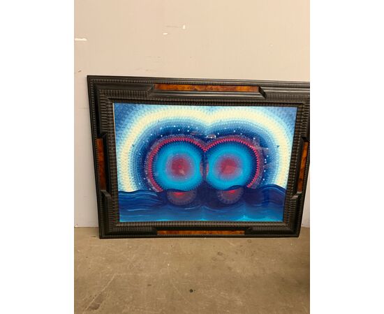 20th-century modern art watercolor painting, 99x70cm