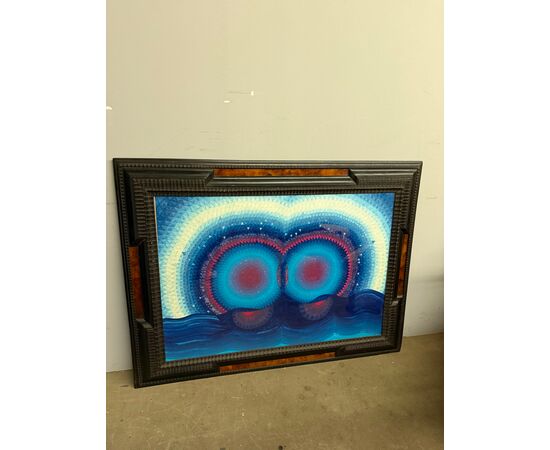 20th-century modern art watercolor painting, 99x70cm