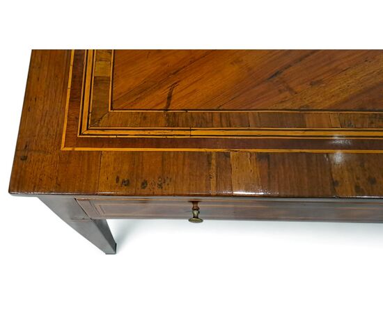 PICCOLO SCRITTOIO LASTRONATO - LOMBARDIA - LUIGI XVI