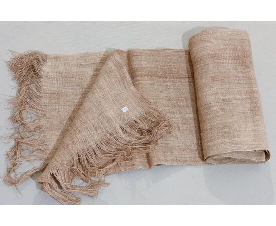 Lunghe strisce in canapa écru - O/5159 -