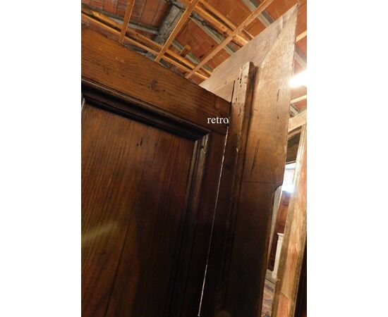 porta in castagno  umbra, mis. h cm 214 x 128 max