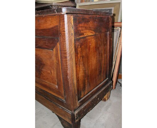 Sideboard wood solid walnut to be restored France - first half of &#39;800     