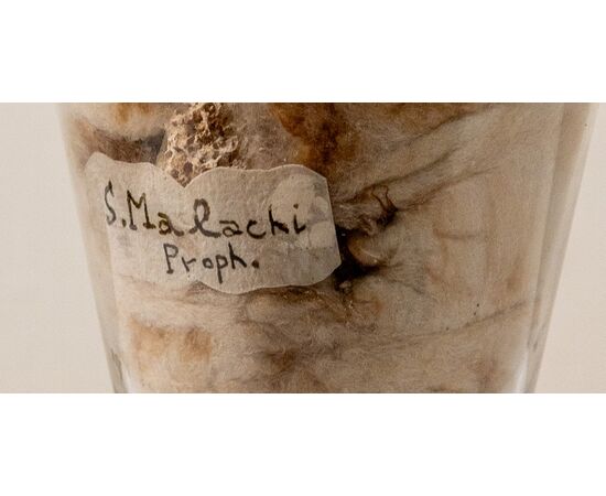 Reliquiario in vetro San Malachia - XVII secolo