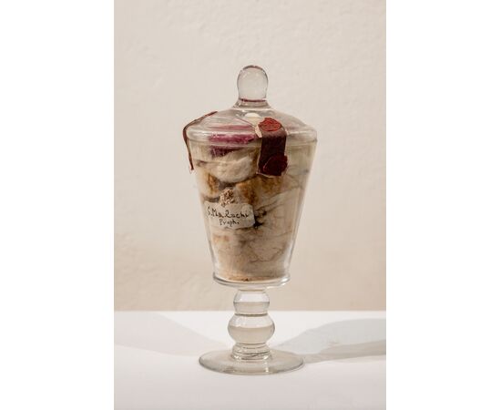 Glass Reliquary of Saint Malachy - 17th century