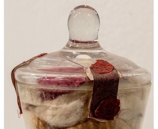 Glass Reliquary of Saint Malachy - 17th century