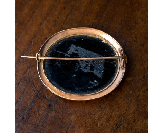 Micromosaico ovale - XIX secolo