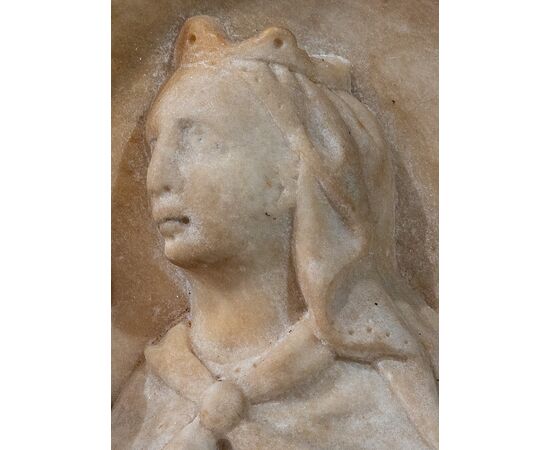 Altorilievo Santa Caterina - Marmo - Toscana XV secolo