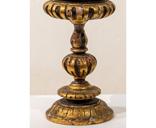 Reliquiario in legno San Lucio - XVII secolo