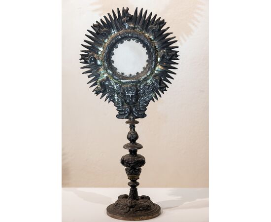 Silver monstrance - 17th century