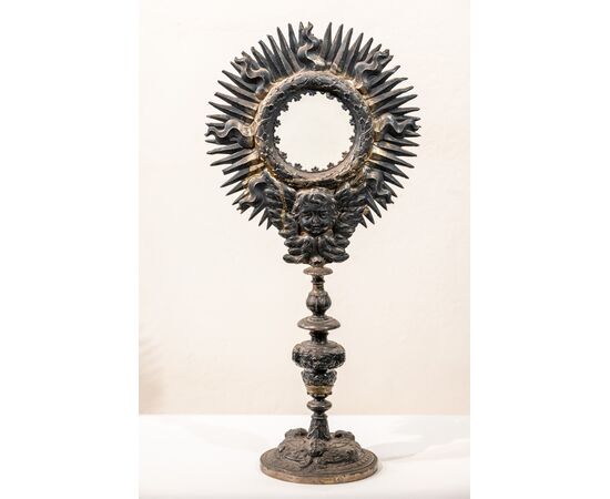 Silver monstrance - 17th century