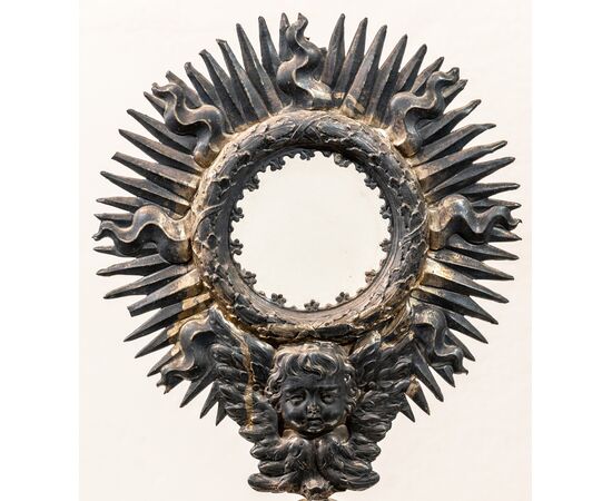 Silver monstrance - 17th century